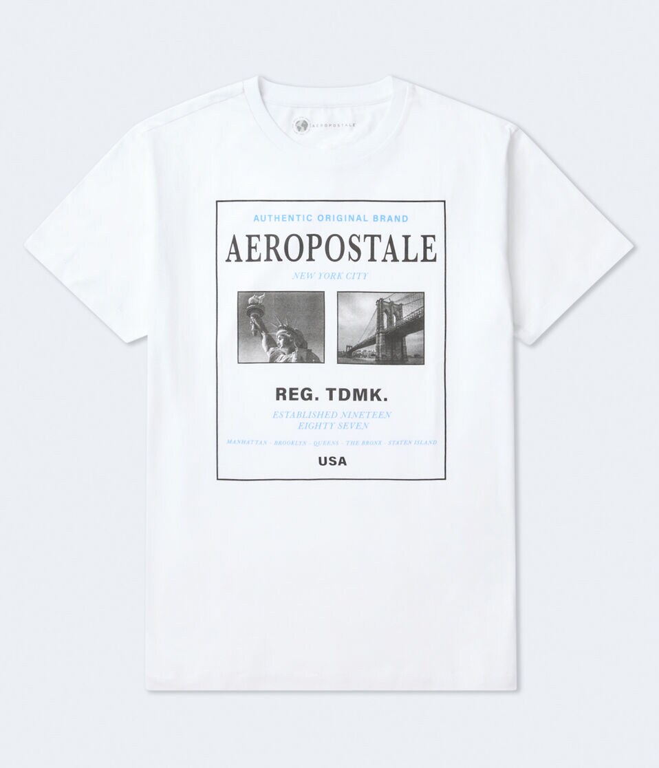 Aeropostale City Scene Graphic Tee