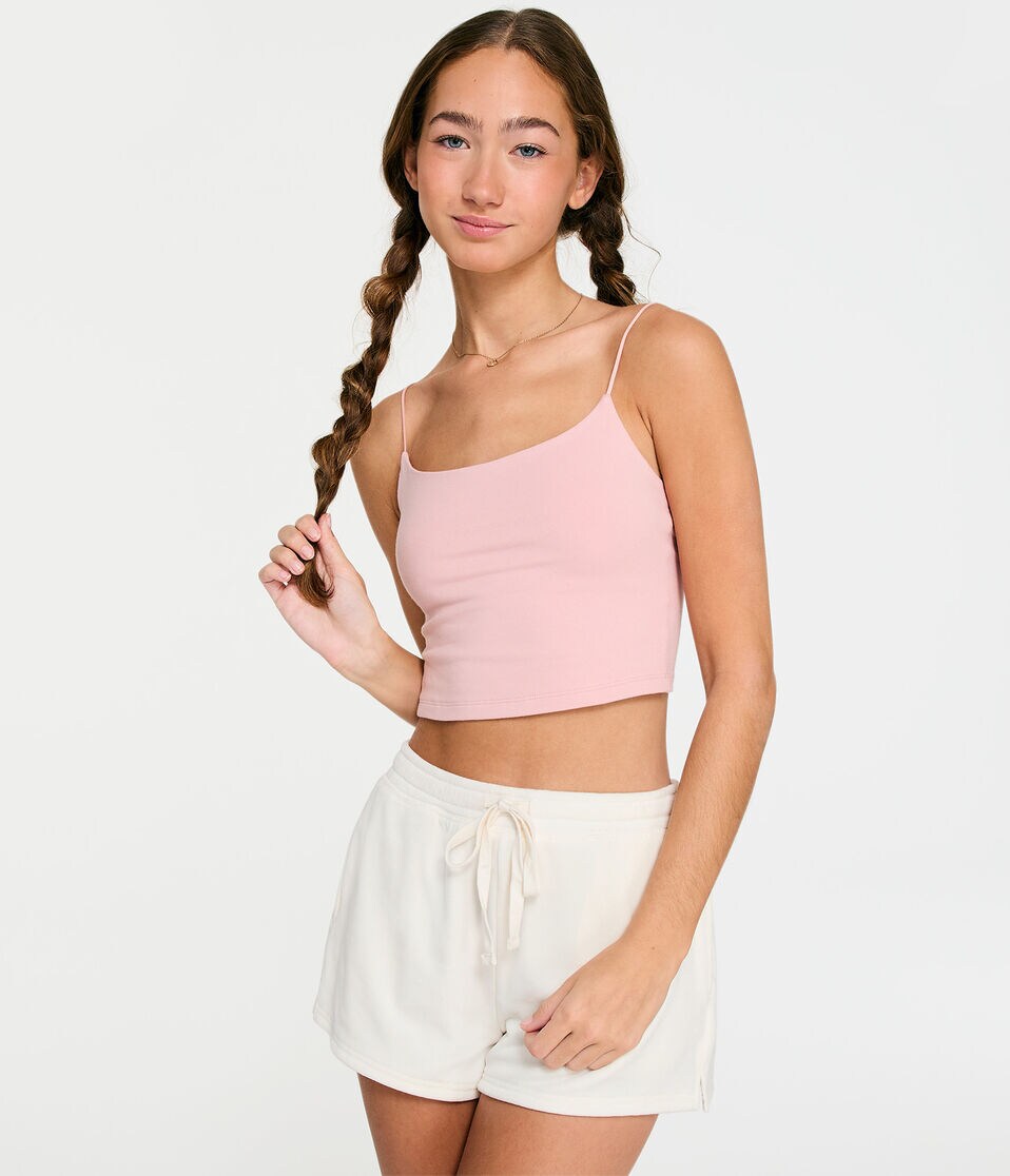 Seriously Soft Cropped Bungee Cami
