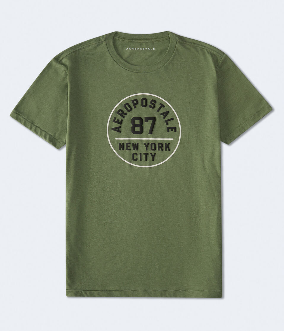 Aeropostale 87 Circle Graphic Tee