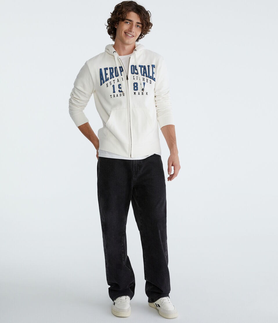 Aeropostale 1987 Heritage Full-Zip Hoodie 2 Aeropostale 1987 Heritage Full-Zip Hoodie