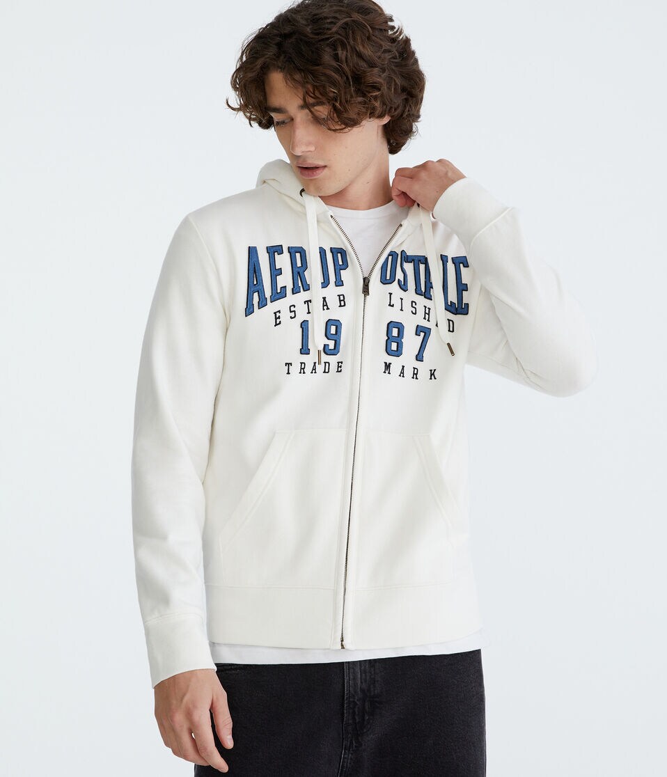 Aeropostale 1987 Heritage Full-Zip Hoodie 3 Aeropostale 1987 Heritage Full-Zip Hoodie