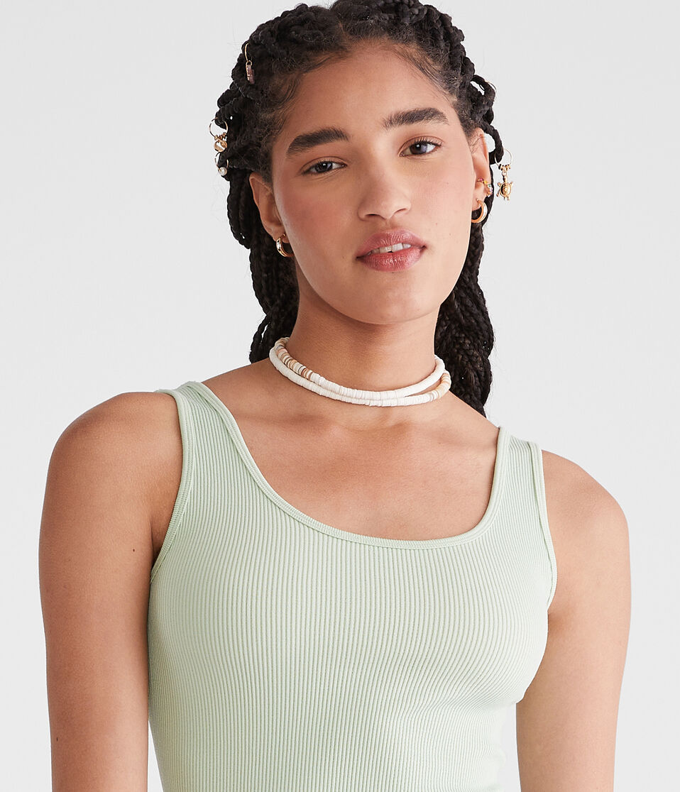 Wear 3 Ways Seamless Cropped Tank 3 Wear 3 Ways Seamless Cropped Tank
