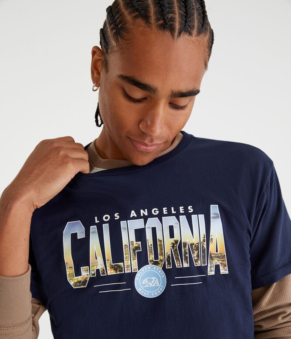 Los Angeles California Graphic Tee 3 Los Angeles California Graphic Tee