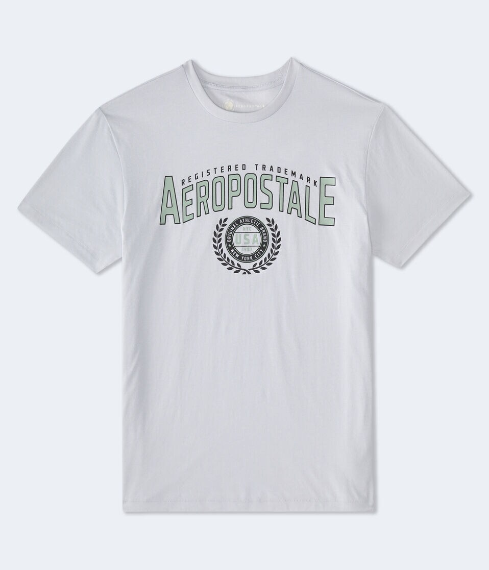 Aeropostale Laurels Logo Graphic Tee