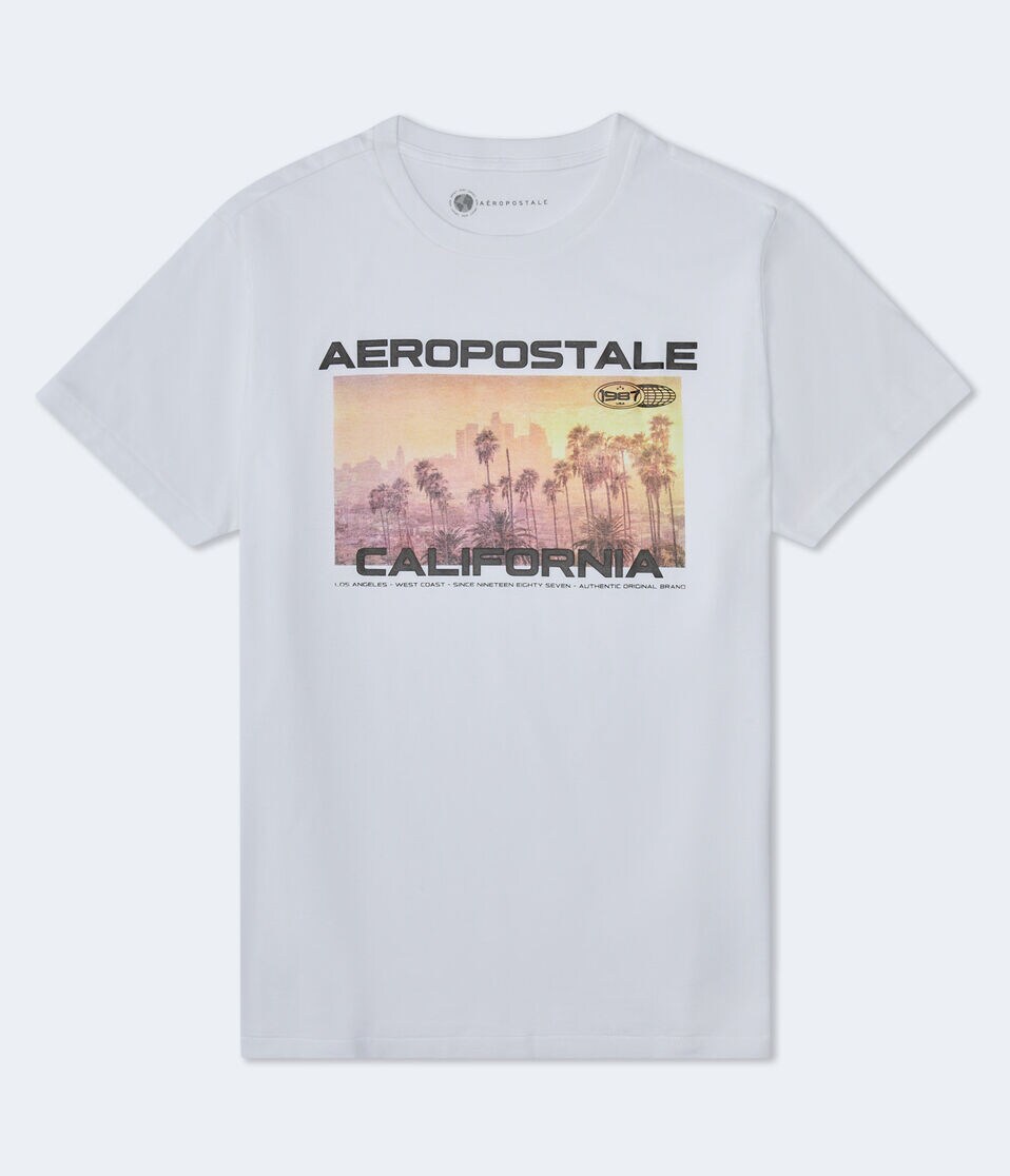 Aeropostale California Palms Graphic Tee