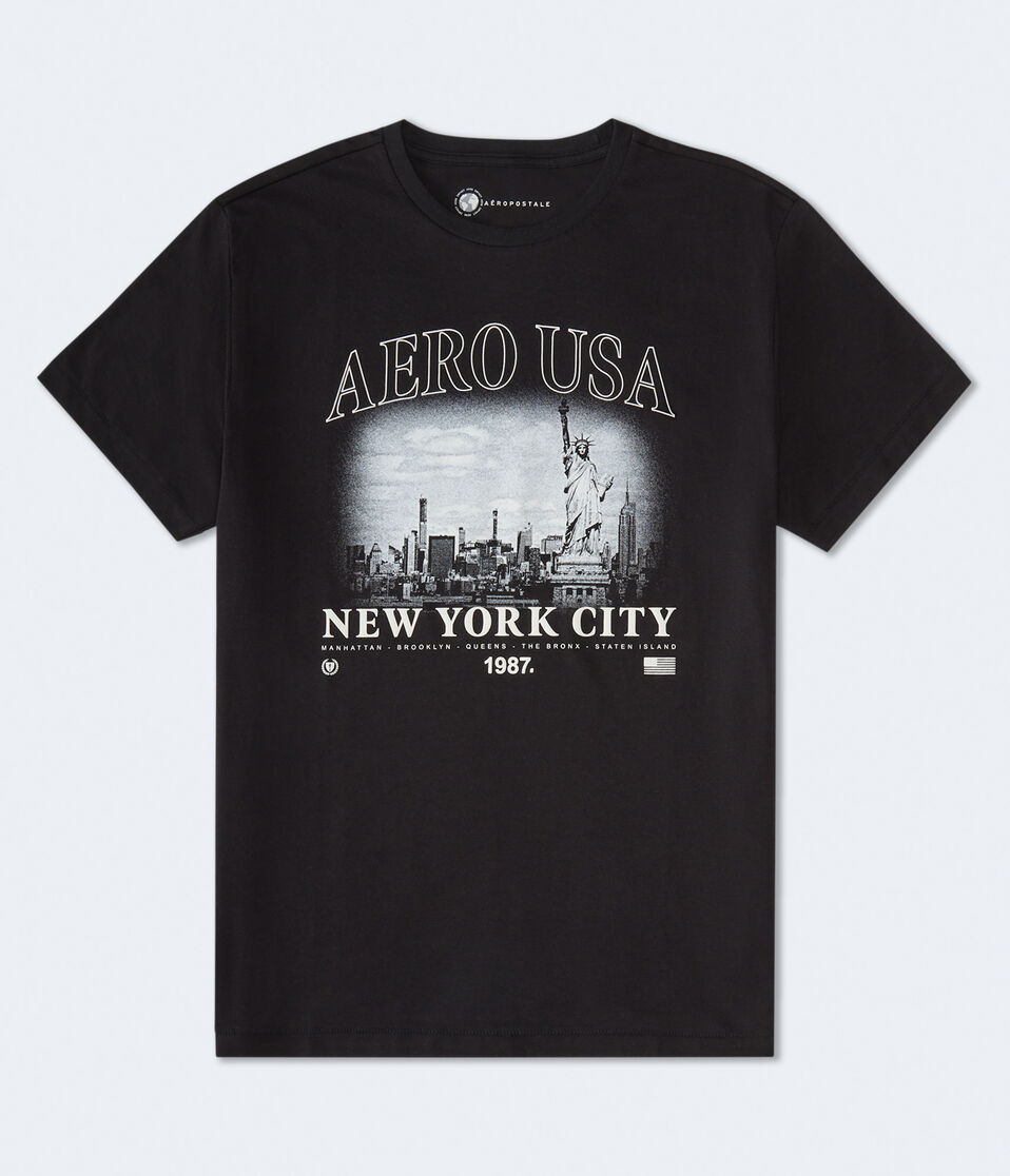 Aero USA New York City Graphic Tee 1 Aero USA New York City Graphic Tee
