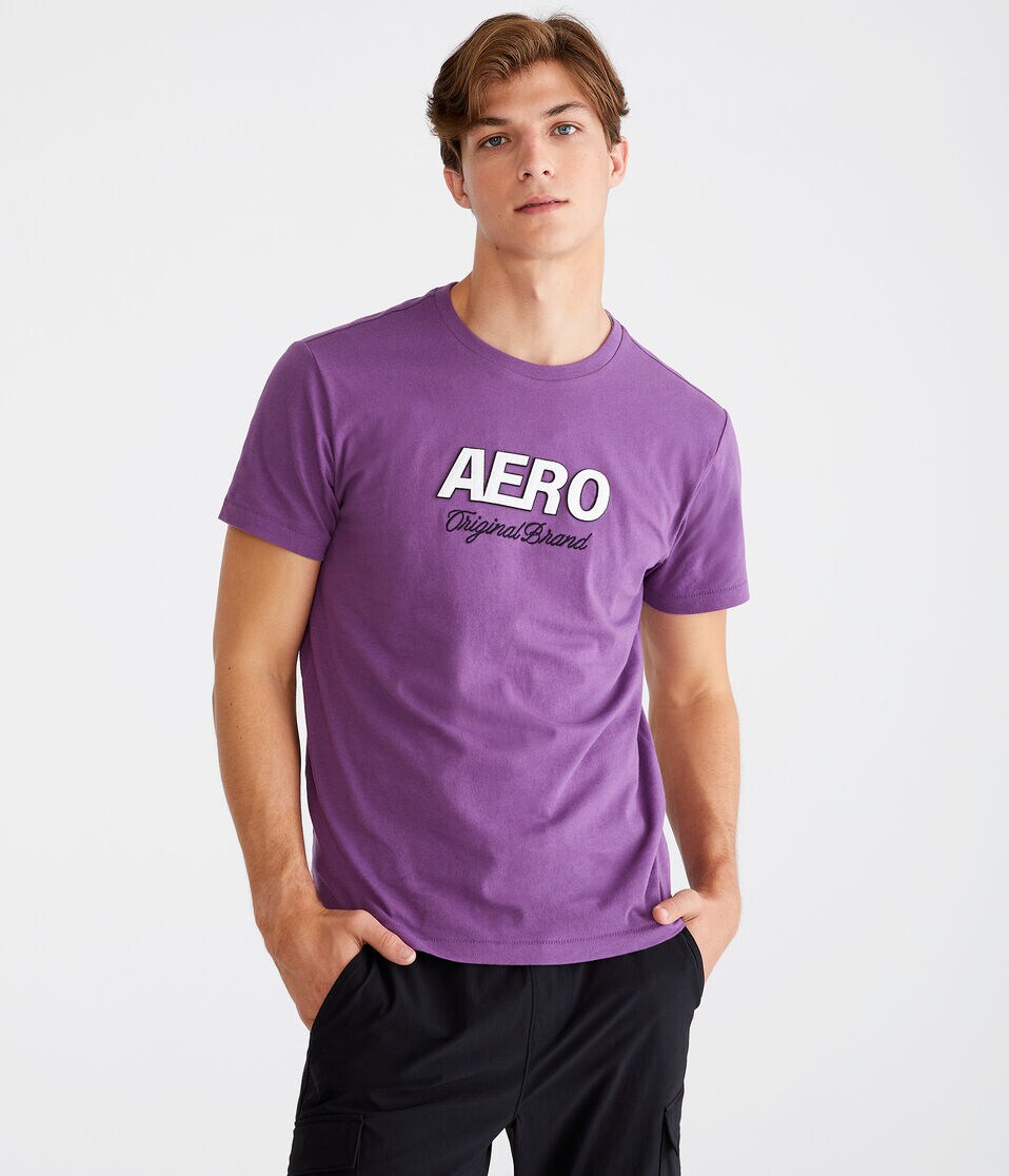 Aero Original Brand AppliquÃ© Graphic Tee