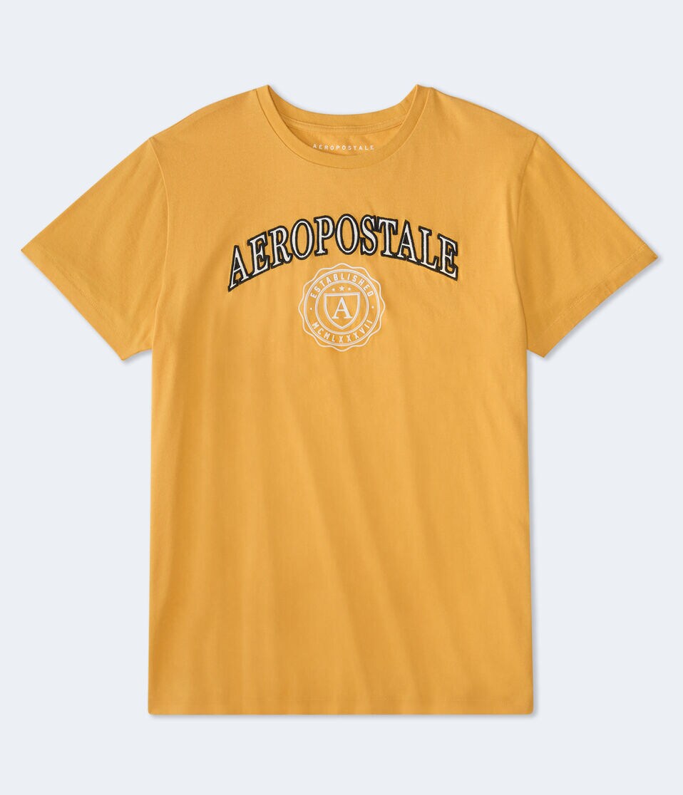 Aeropostale Shield Crest Graphic Tee