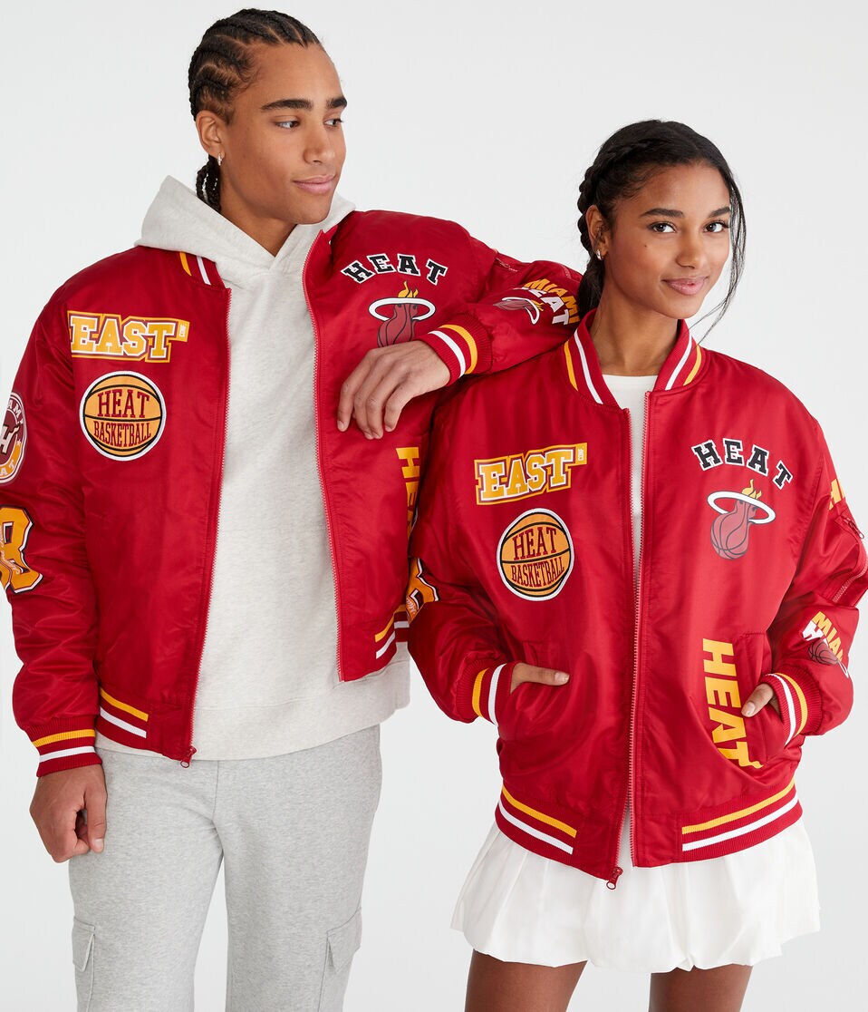 Miami Heat Basketball Bomber Jacket