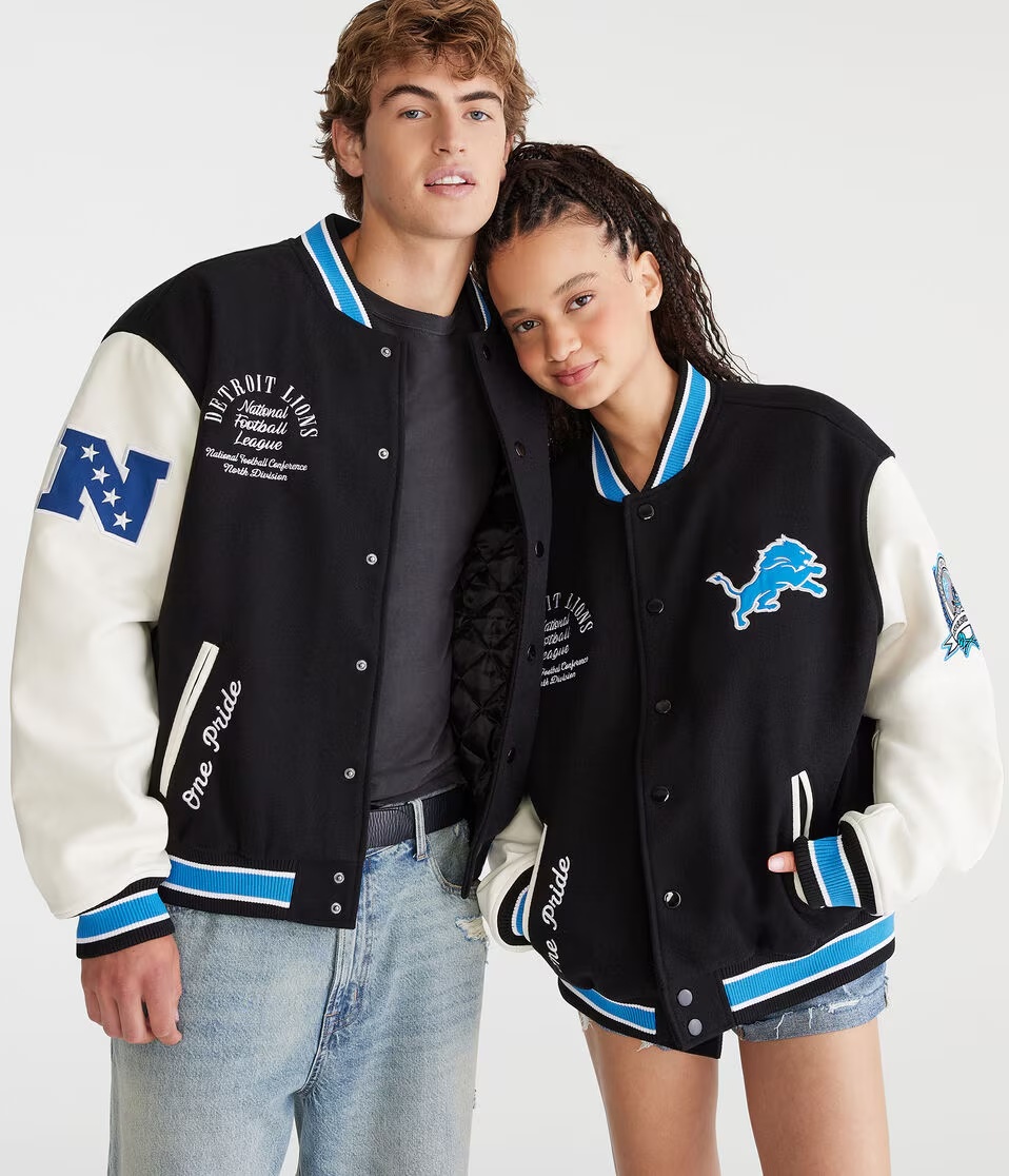 Detroit Lions Bomber Jacket 2 Detroit Lions Bomber Jacket