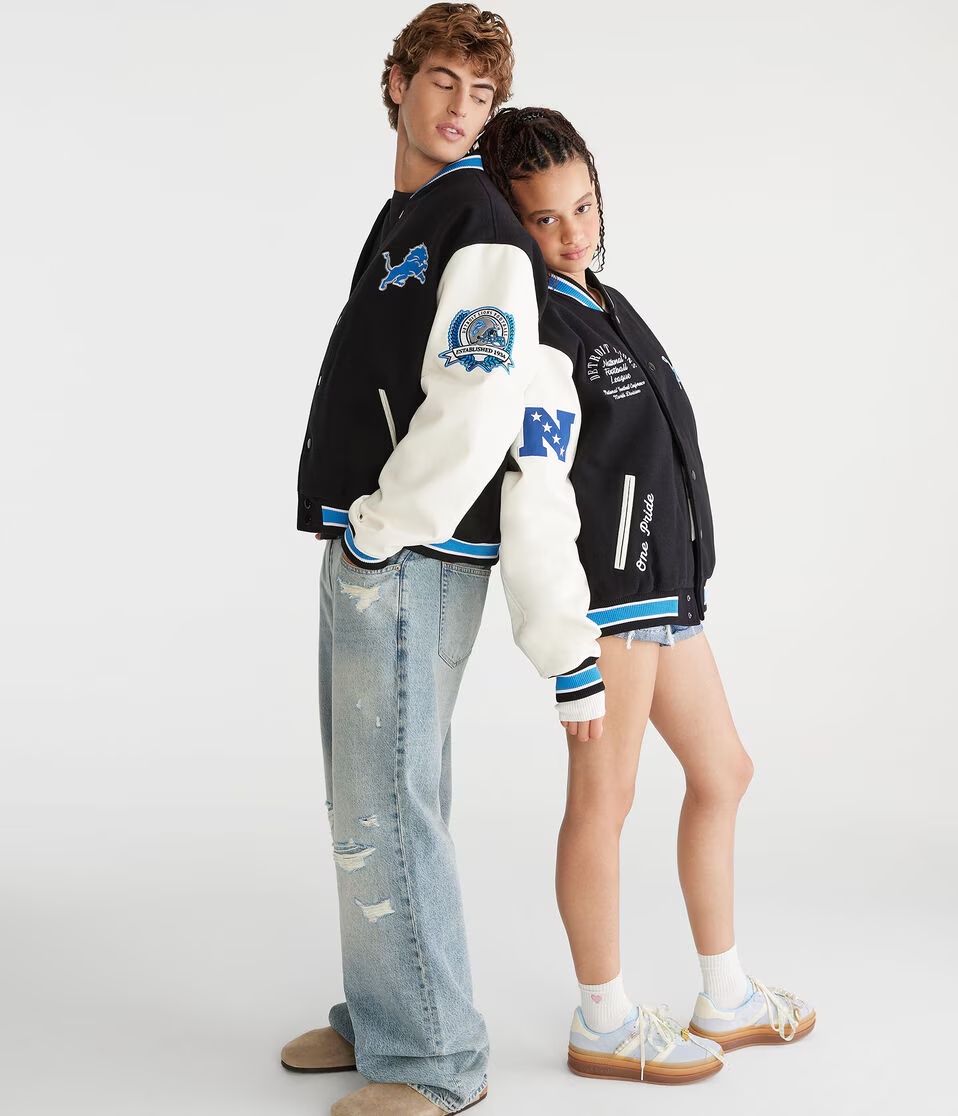 Detroit Lions Bomber Jacket 3 Detroit Lions Bomber Jacket
