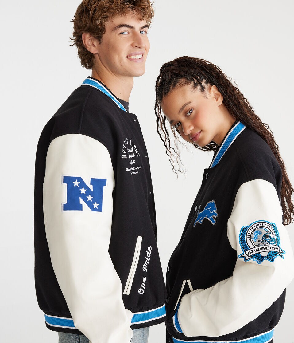 Detroit Lions Bomber Jacket 4 Detroit Lions Bomber Jacket